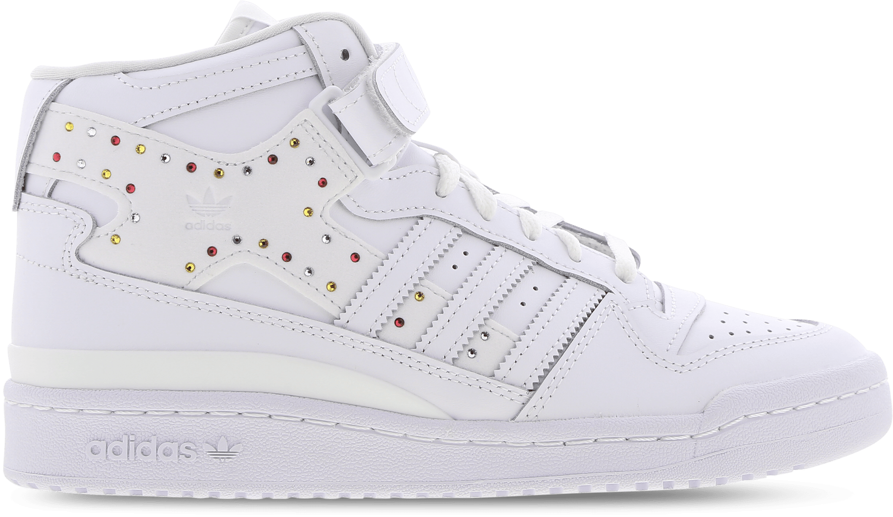 adidas Forum Mid Swarovski White Multi Color (Women's)