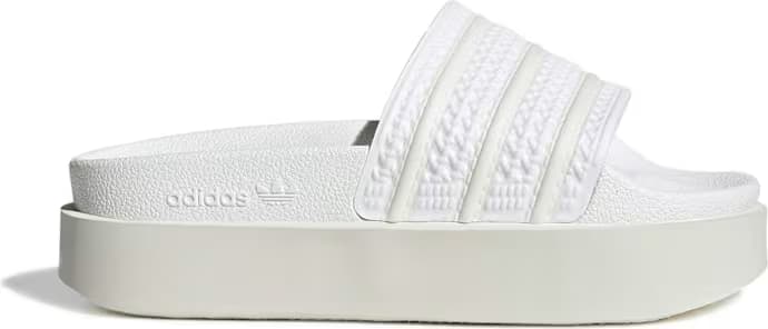 adidas Adilette Bonega Slides Cloud White Off White Off White (Women's)