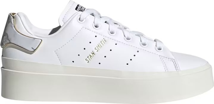 adidas Stan Smith Bonega Cloud White Cloud White Gold Metallic (Women's)