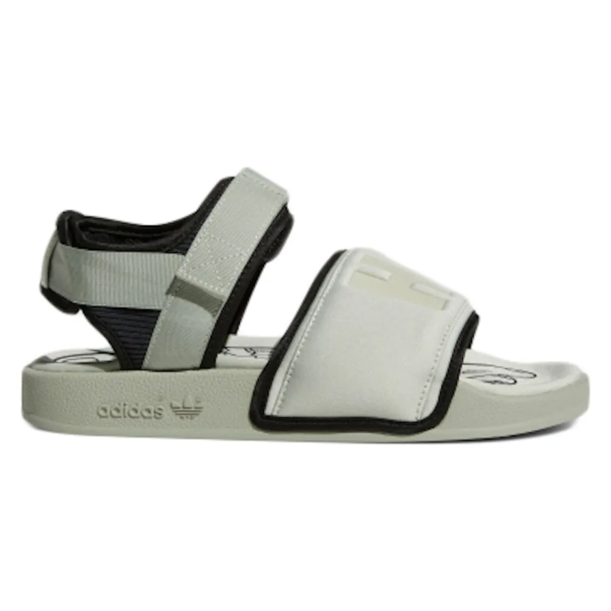 adidas Adilette 2.0 Pharrell Halo Green