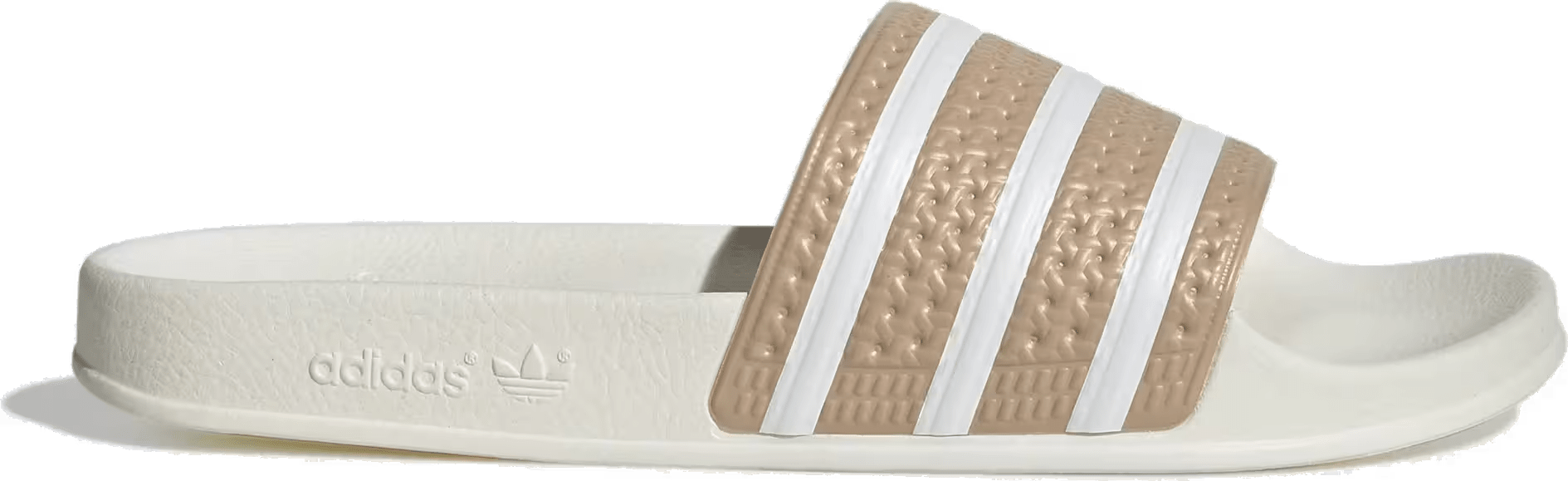 adidas Adilette Slides Magic Beige Cloud White Off White