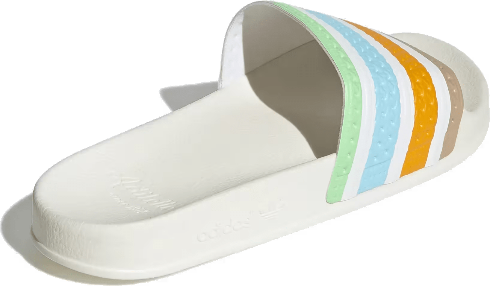 adidas Adilette Slides Bliss Blue Cloud White Off White