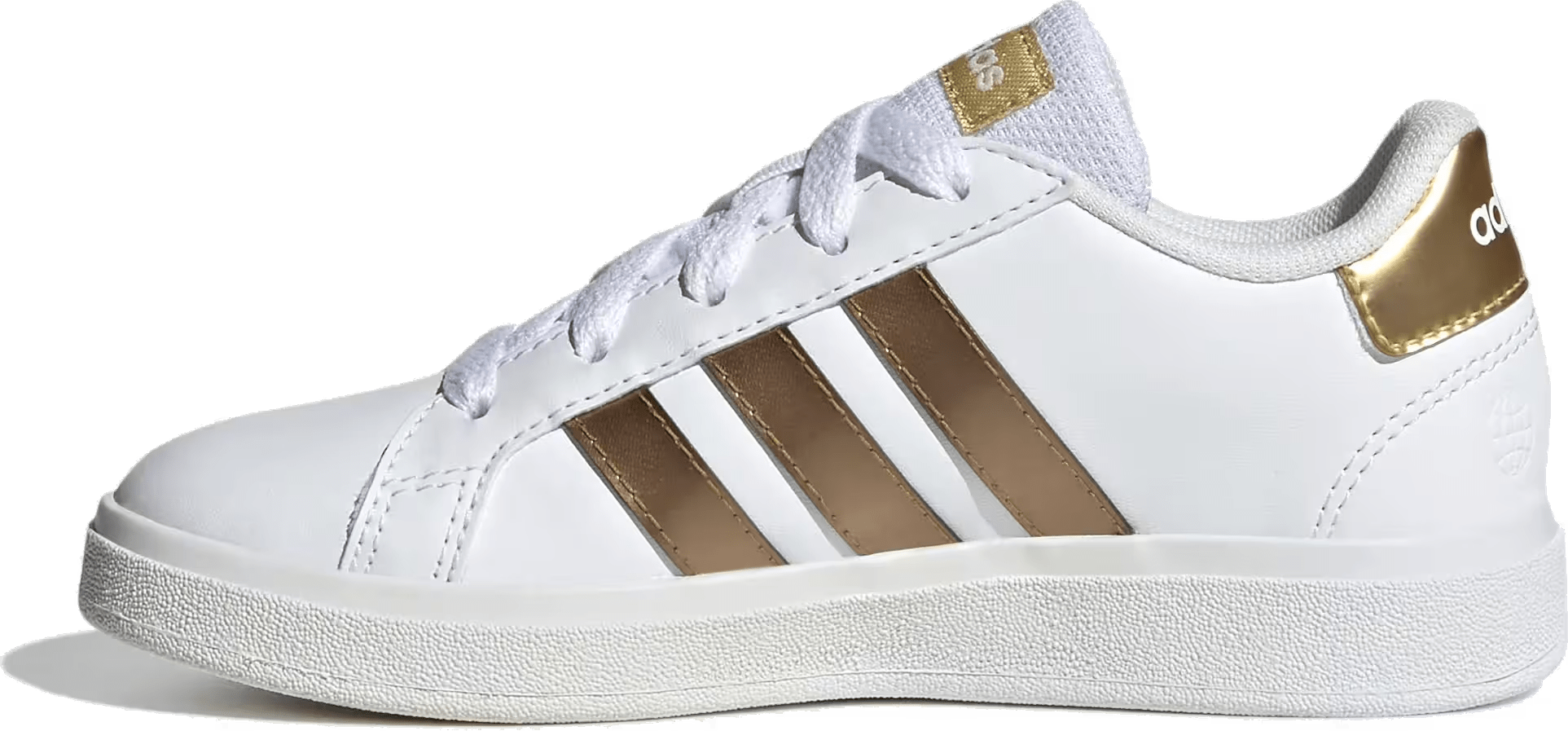 adidas Grand Court Sustainable Cloud White Matte Gold (GS)