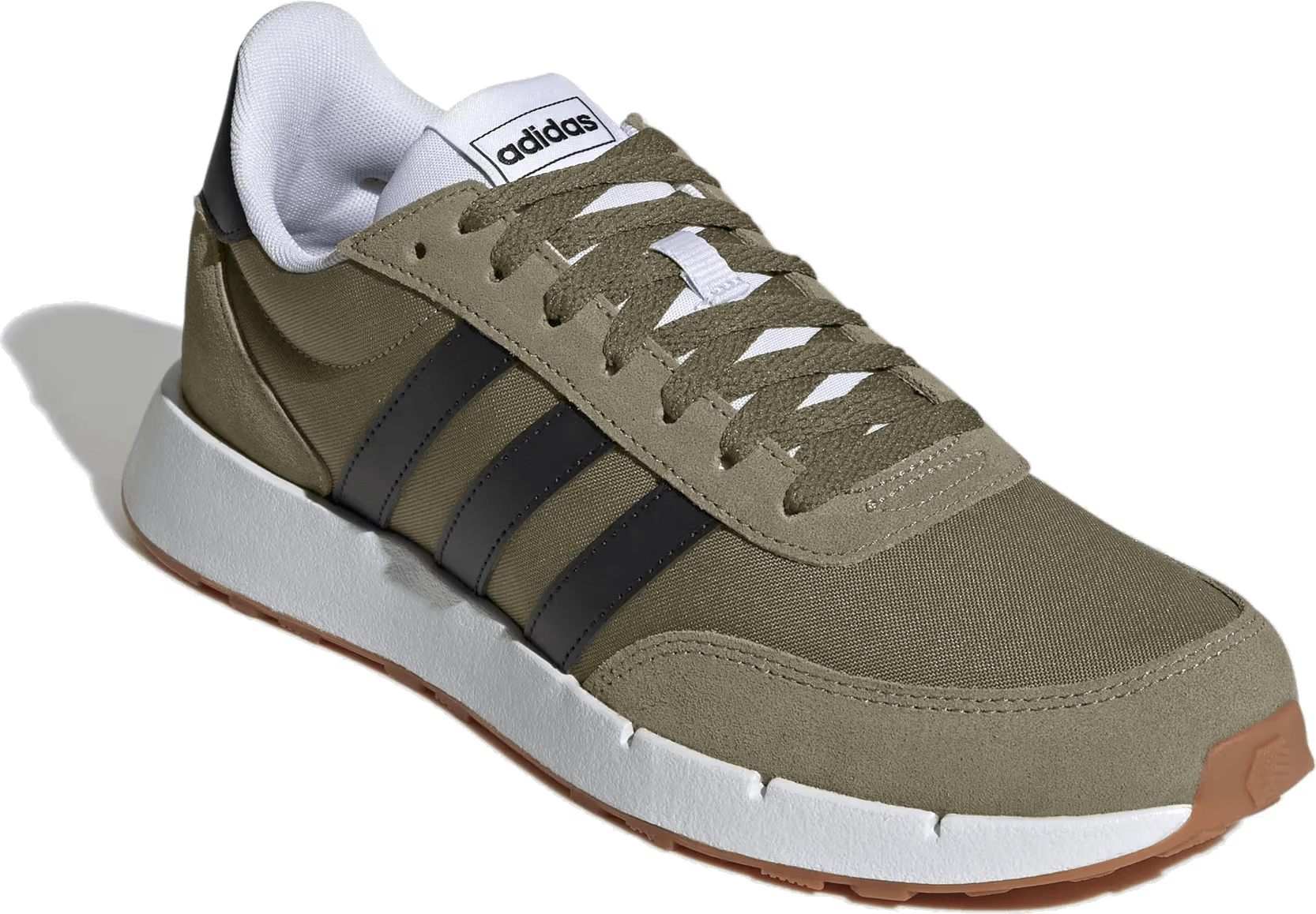 adidas Run 60s 2.0 Focus Olive Core Black Cloud White
