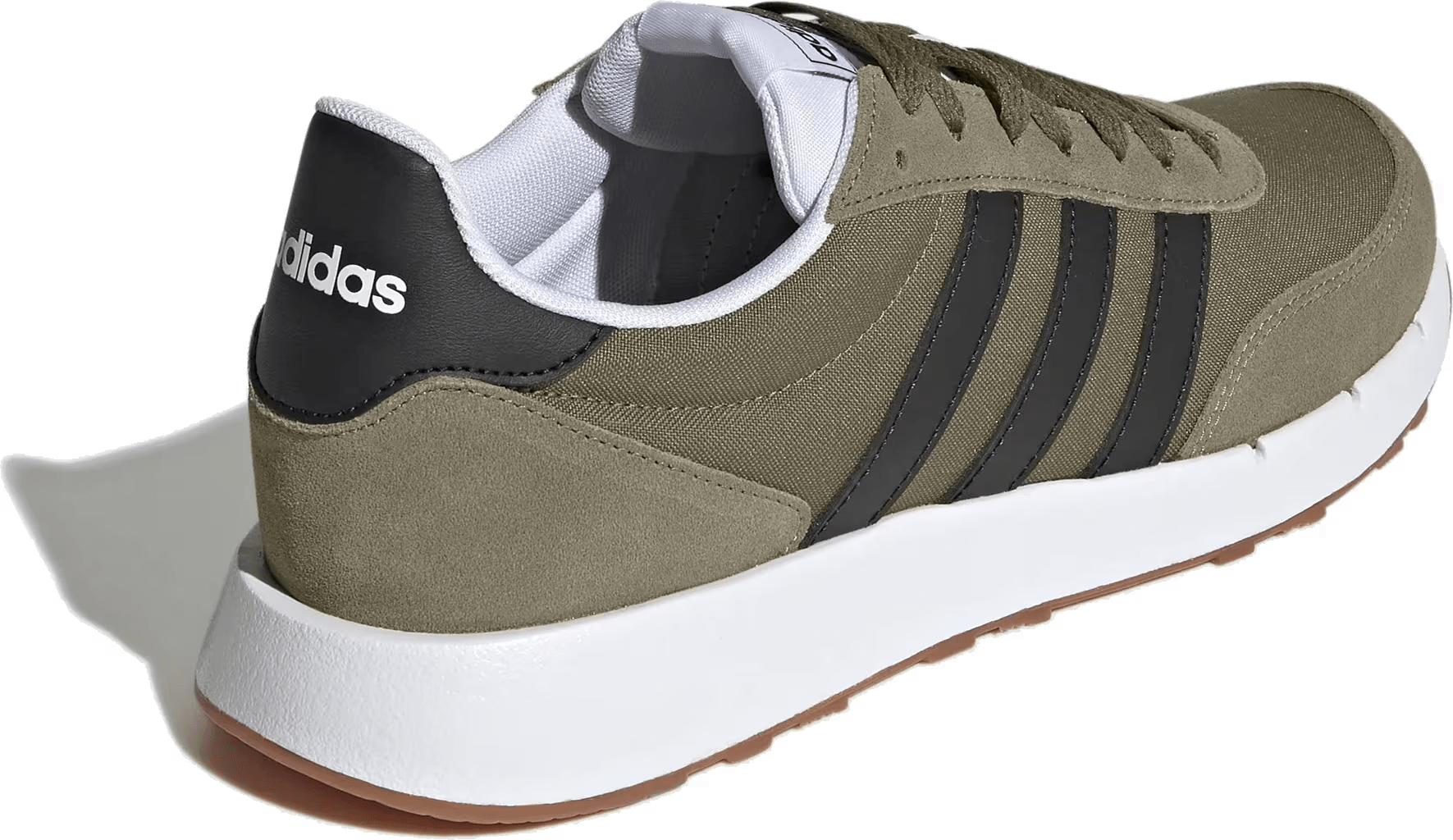 adidas Run 60s 2.0 Focus Olive Core Black Cloud White
