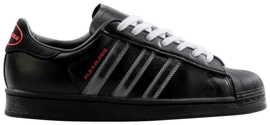 Pleasures x Adidas Superstar "Black"