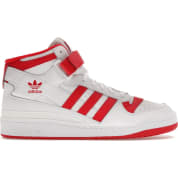 adidas Forum Mid Cloud White Vivid Red