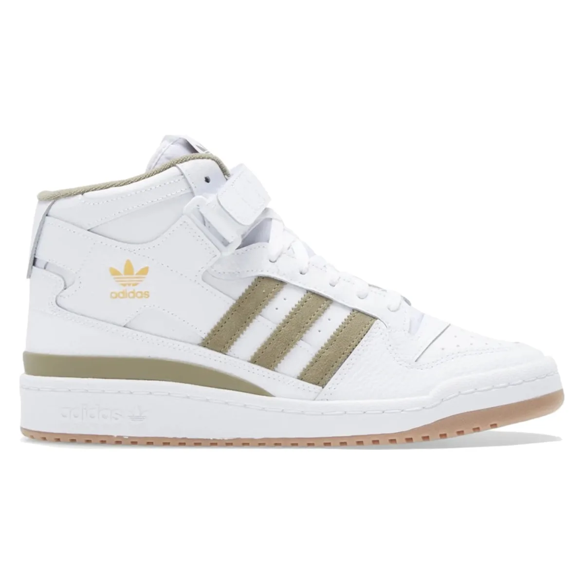 adidas Forum Mid Cloud White Orbit Green
