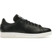 adidas Stan Smith Cracked Leather Black Gold (Women's)
