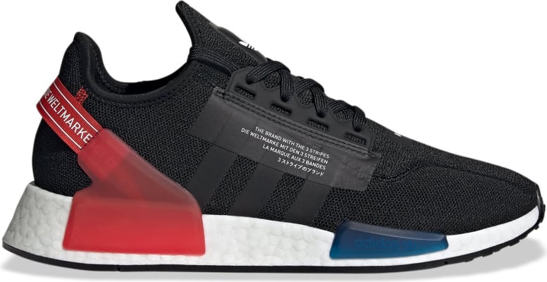 adidas NMD R1 V2 Black Red Blue GY6162 Sneaker Squad