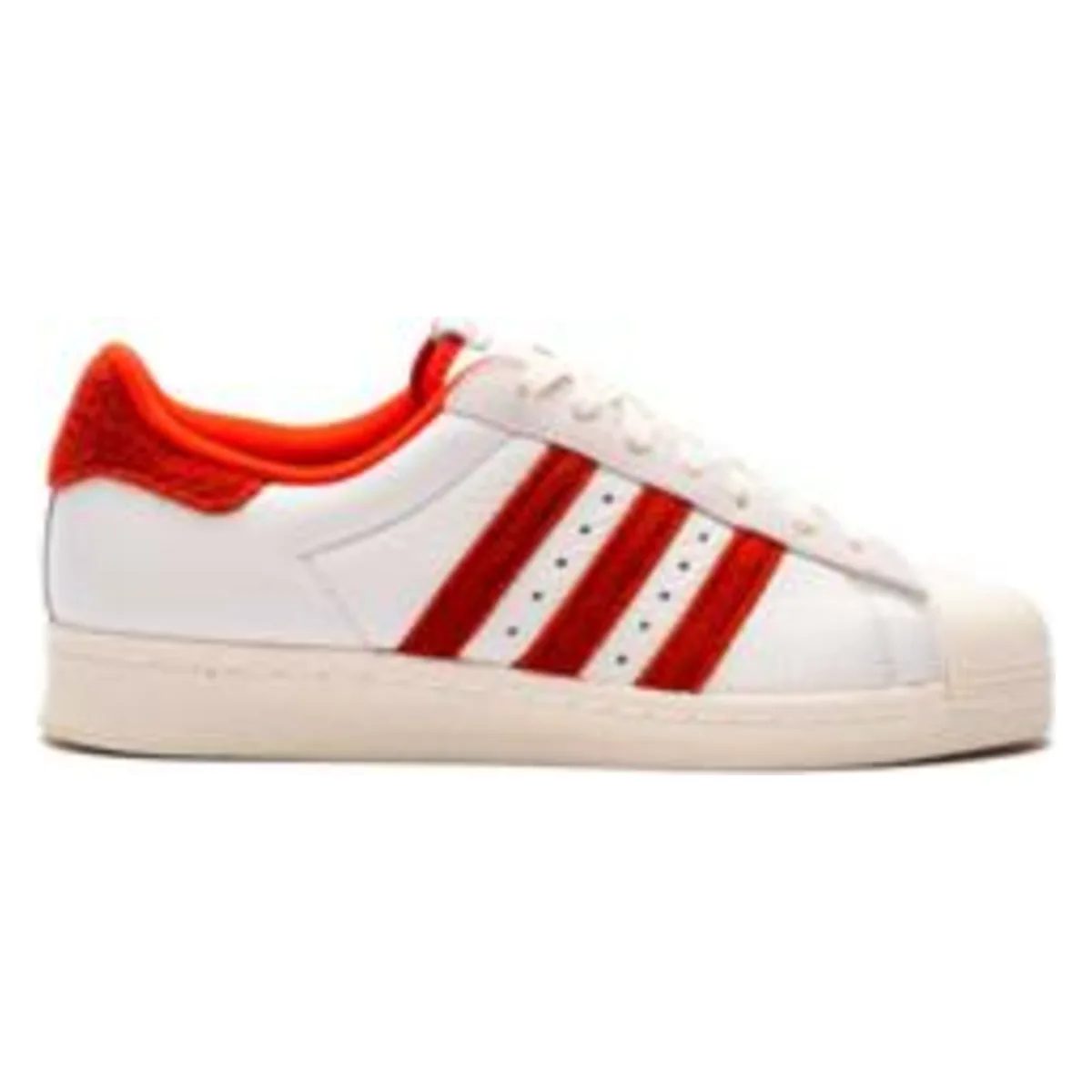 adidas Superstar 82 White Vivid Red