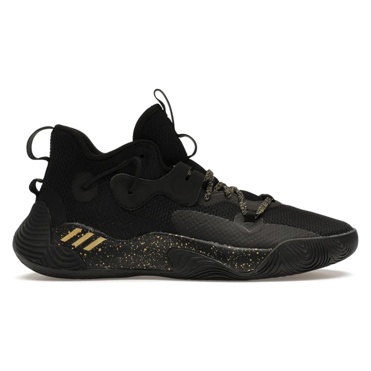 adidas Harden Stepback 3 Black Gold Metallic