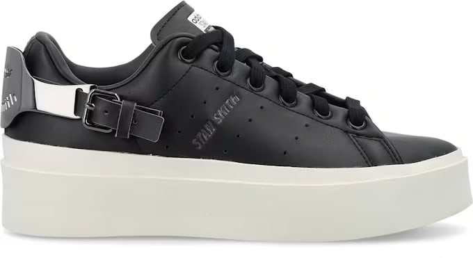 adidas Stan Smith Bonega Core Black Gold Metallic (Women's)