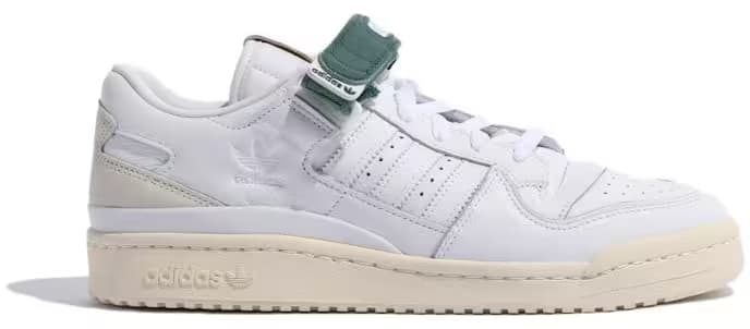 adidas Forum Low White Green Strap