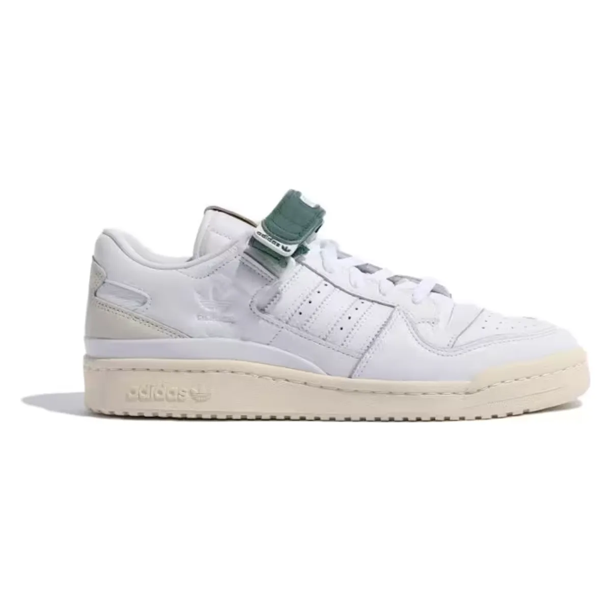 adidas Forum Low White Green Strap