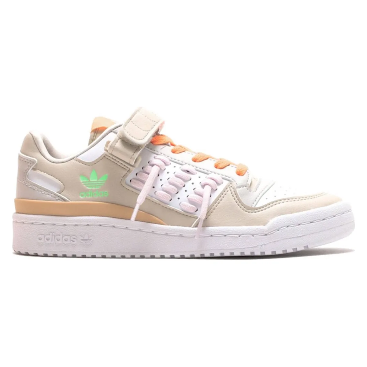 adidas Forum Lace Low White Orange Pink (Women's)