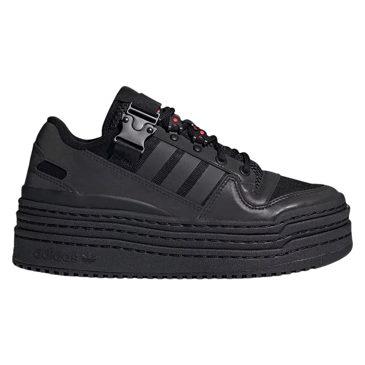 Adidas Triple Platforum Low WMNS "Black Iridescent"