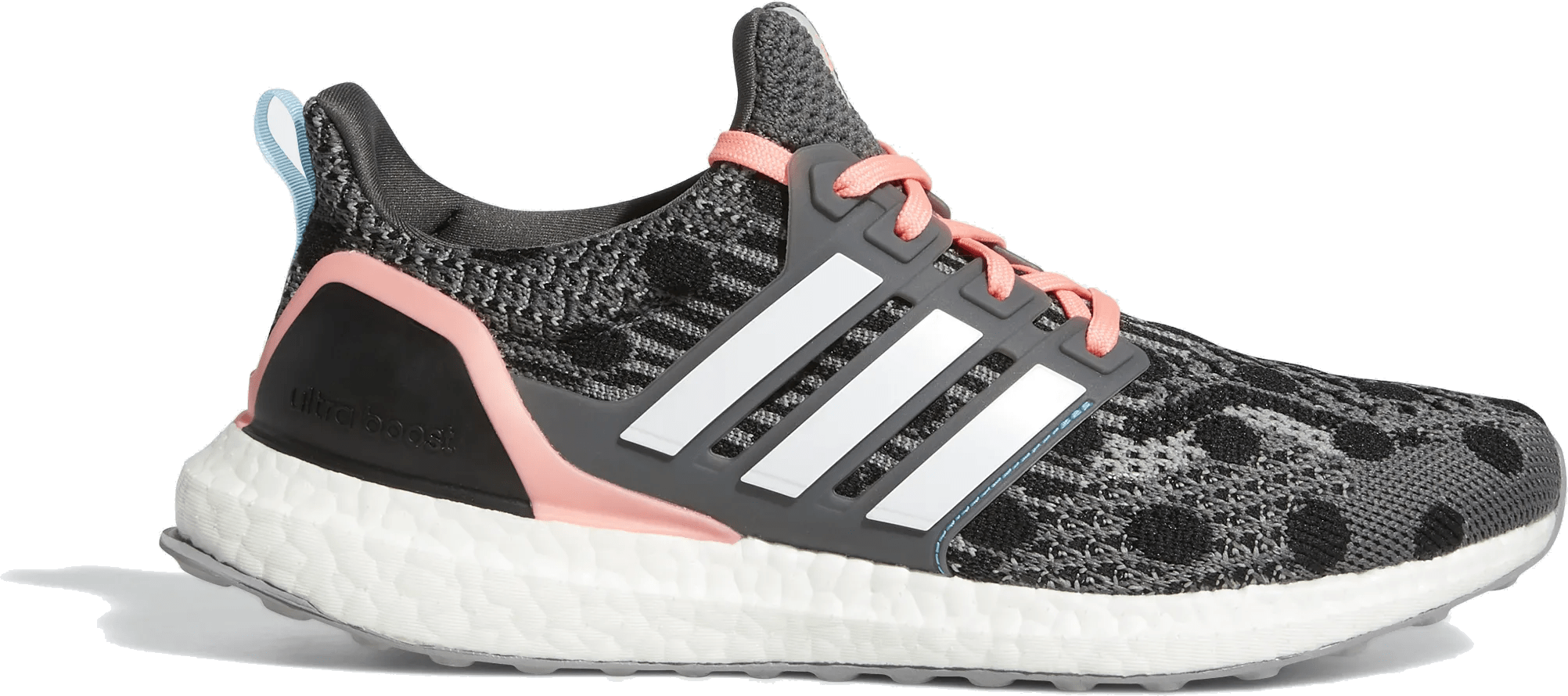 adidas Ultra Boost 5.0 DNA Grey Acid Red Polka Dot (Women's)