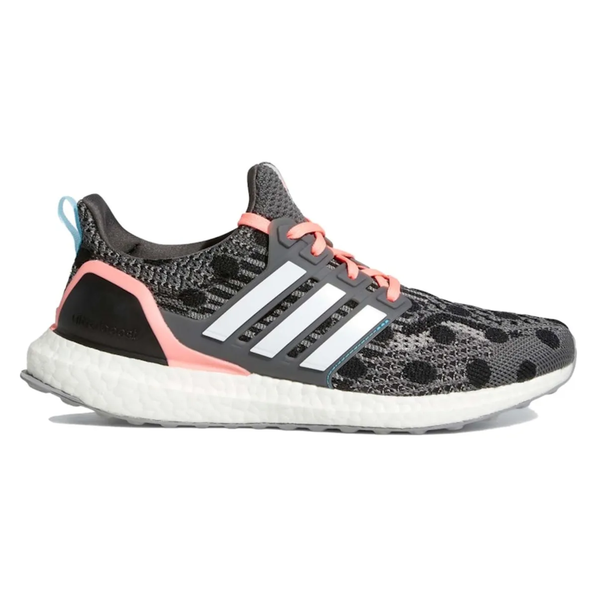 adidas Ultra Boost 5.0 DNA Grey Acid Red Polka Dot (Women's)