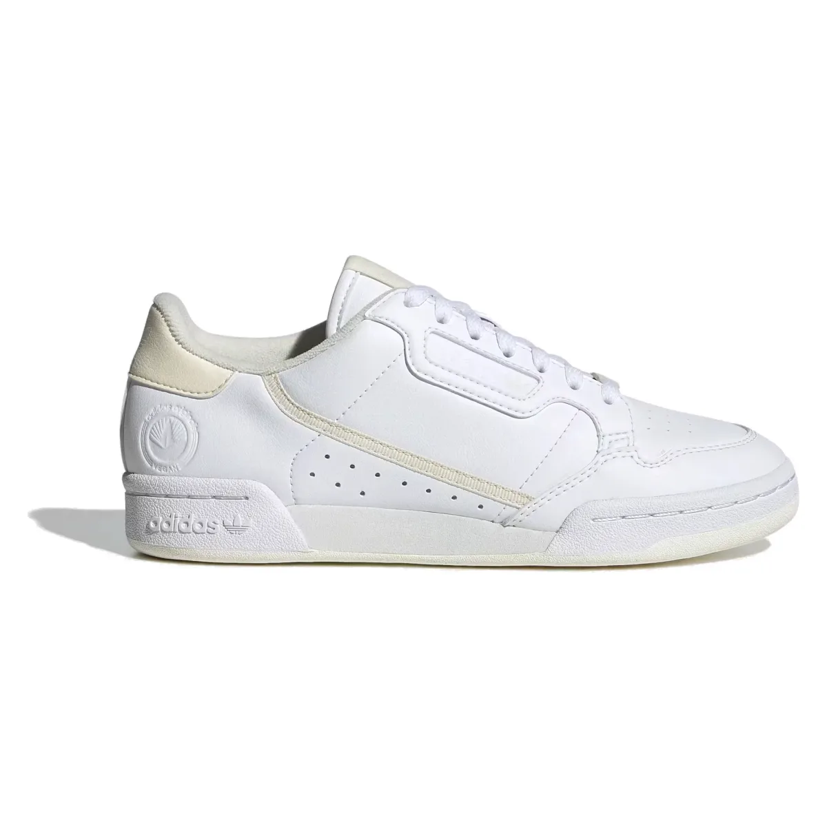 adidas Continental 80 Vegan Cloud White Ecru Tint Off White (Women's)