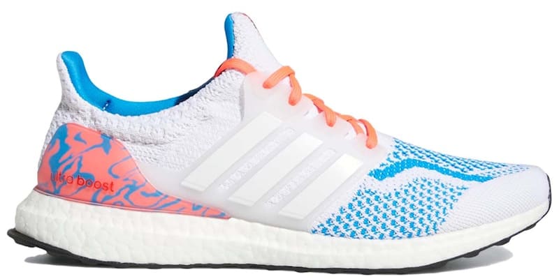 adidas Ultra Boost 5.0 DNA Cloud White Bright Blue Turbo