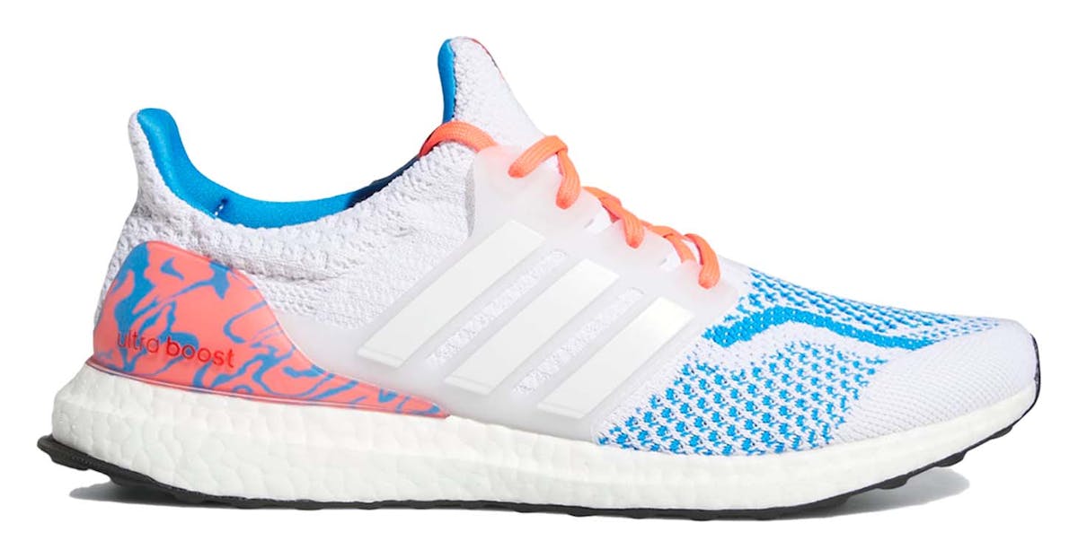 adidas Ultra Boost 5.0 DNA Cloud White Bright Blue Turbo