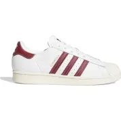 adidas Superstar Footwear White College Burgundy
