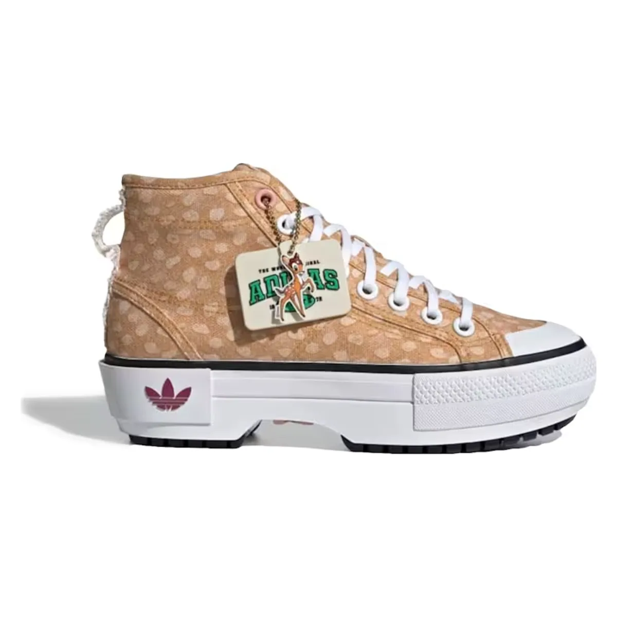 adidas Nizza Trek Disney Bambi Cloud White Legacy Burgundy Off White (Women's)