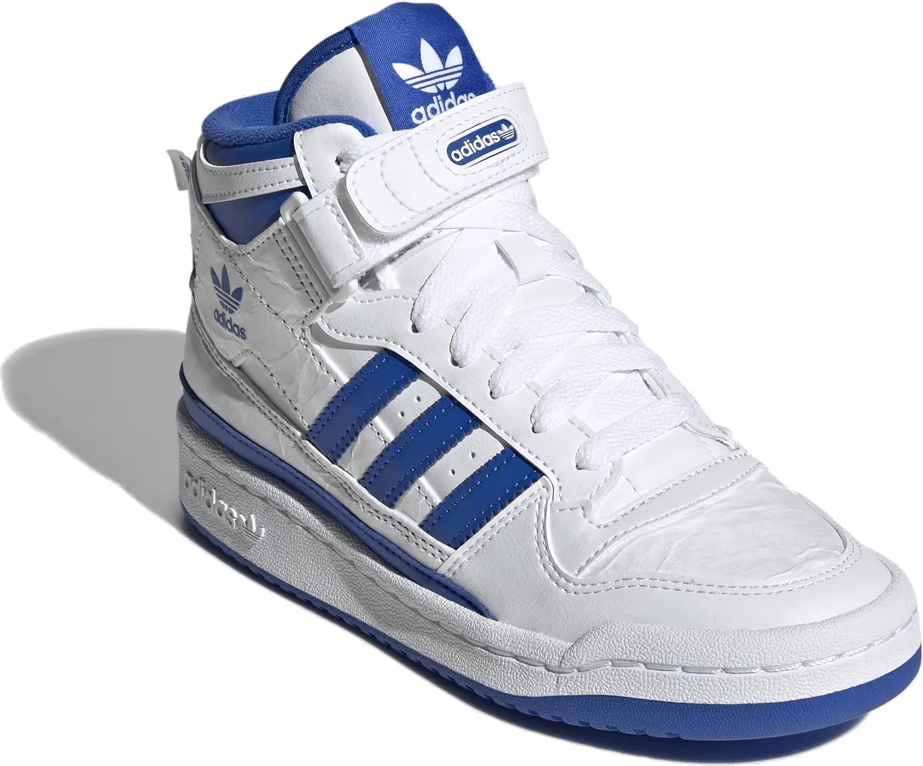 adidas Forum Mid Cloud White Blue (GS)
