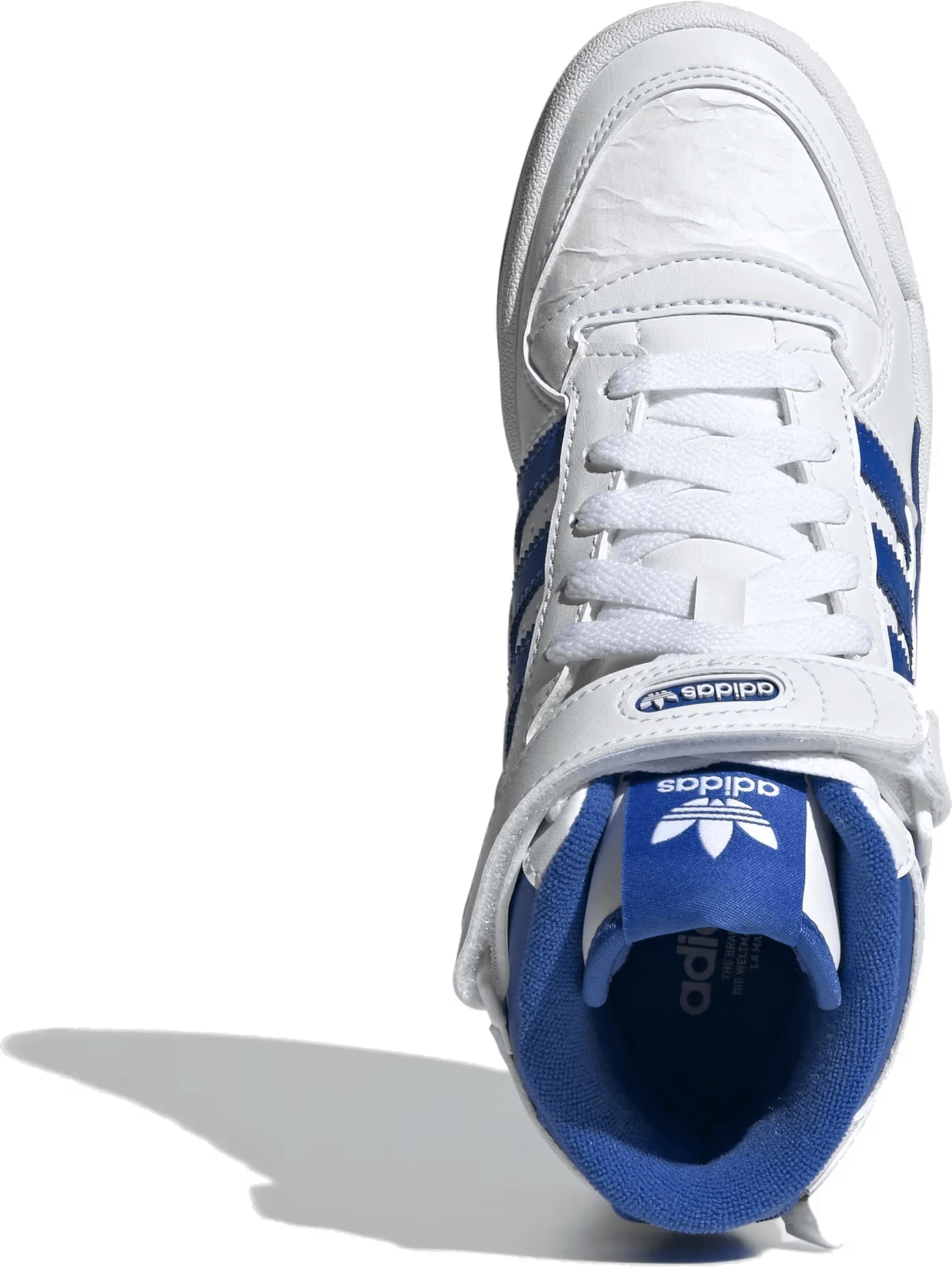 adidas Forum Mid Cloud White Blue (GS)