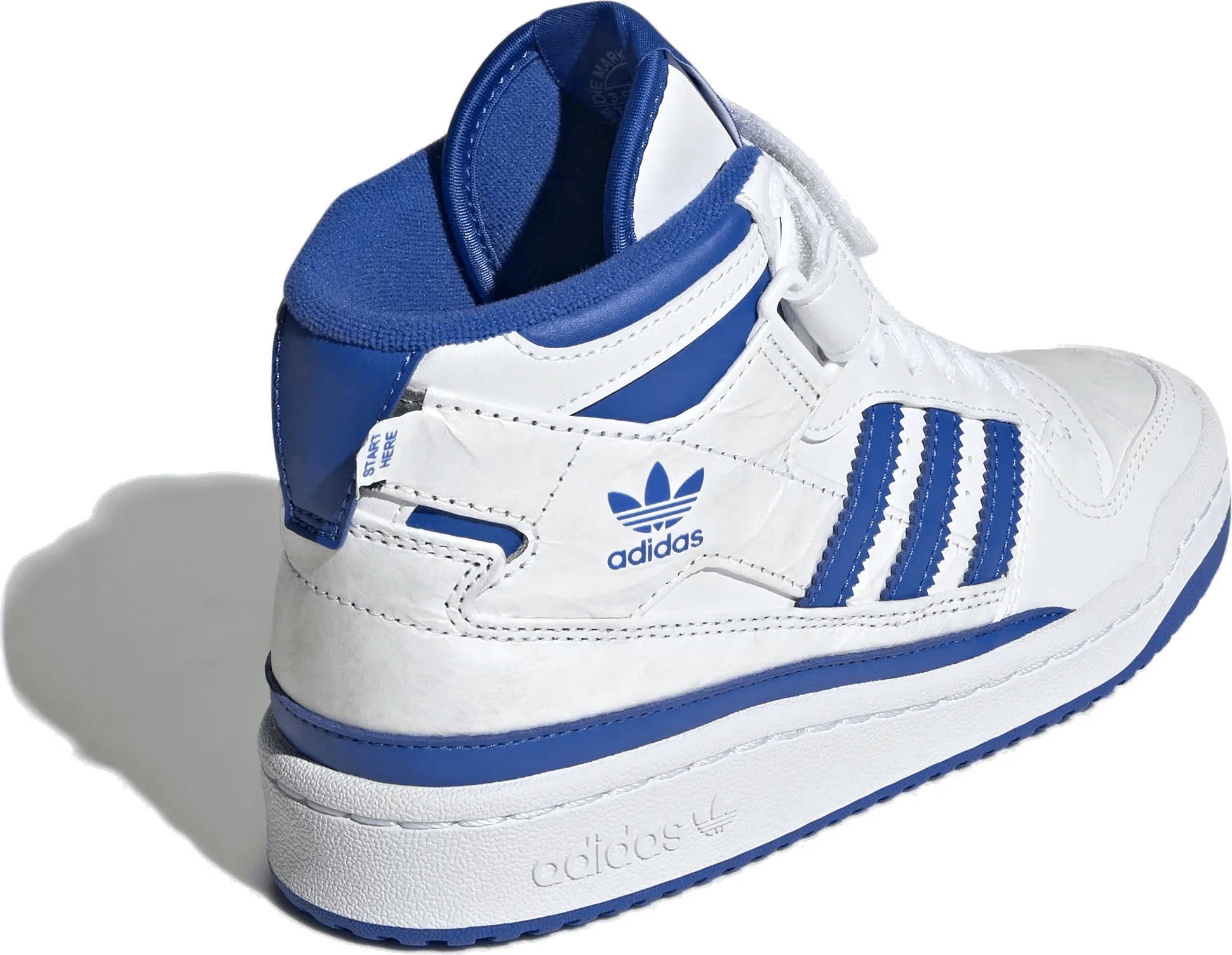adidas Forum Mid Cloud White Blue (GS)