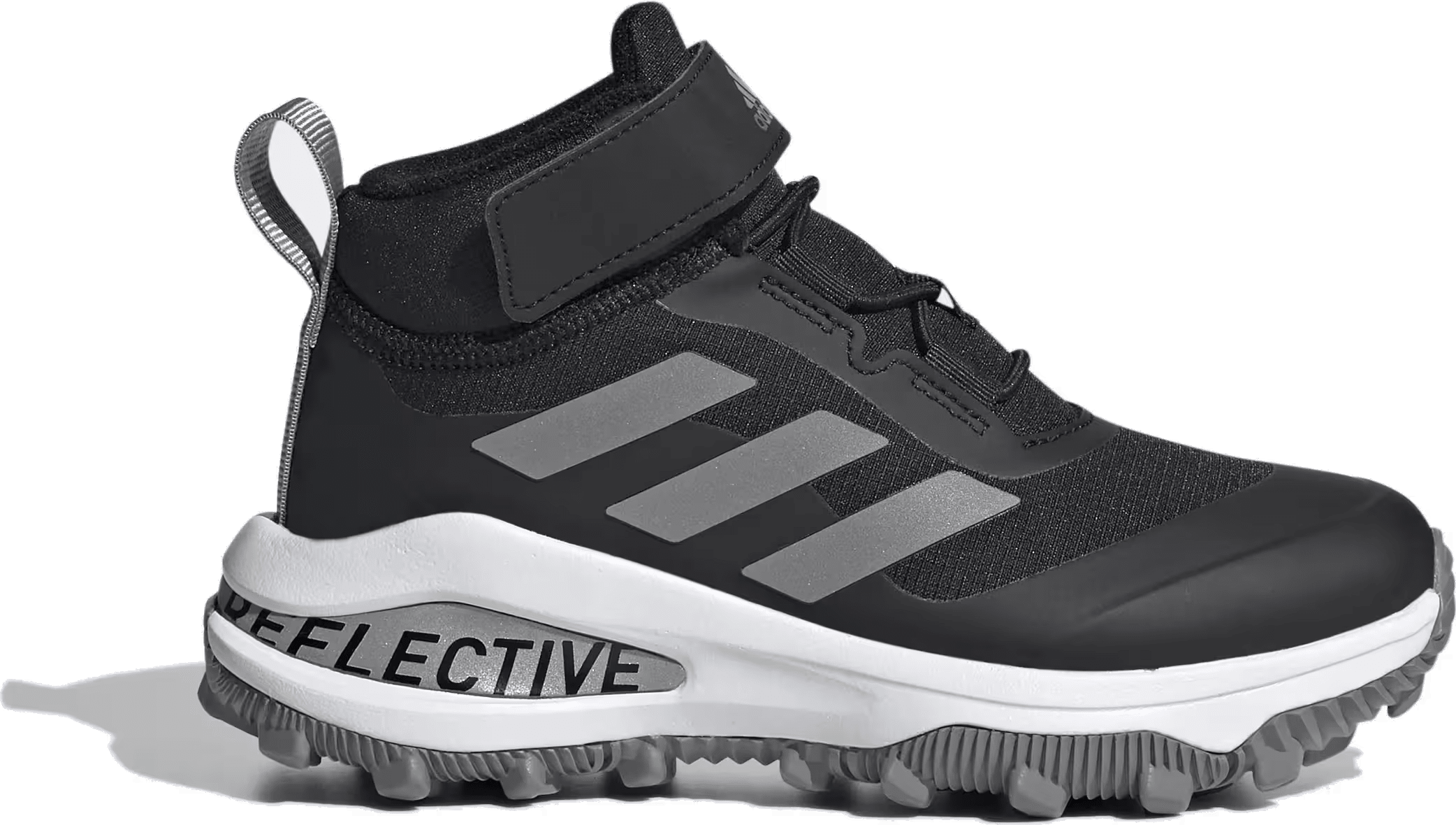 adidas Fortarun All Terrain Cloudfoam Core Black Silver Metallic Cloud White (GS)