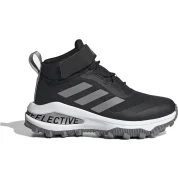 adidas Fortarun All Terrain Cloudfoam Core Black Silver Metallic Cloud White (GS)