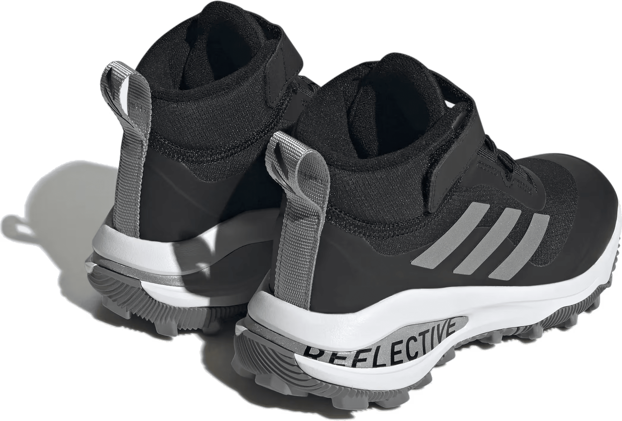 adidas Fortarun All Terrain Cloudfoam Core Black Silver Metallic Cloud White (GS)