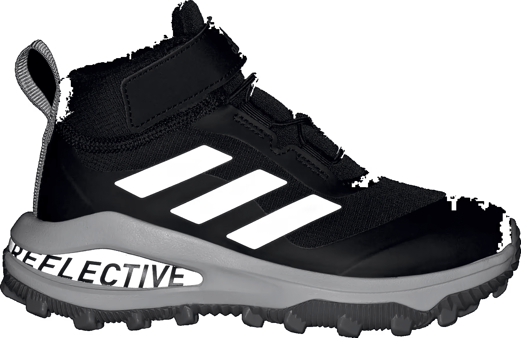 adidas Fortarun All Terrain Cloudfoam Core Black Silver Metallic Cloud White (GS)