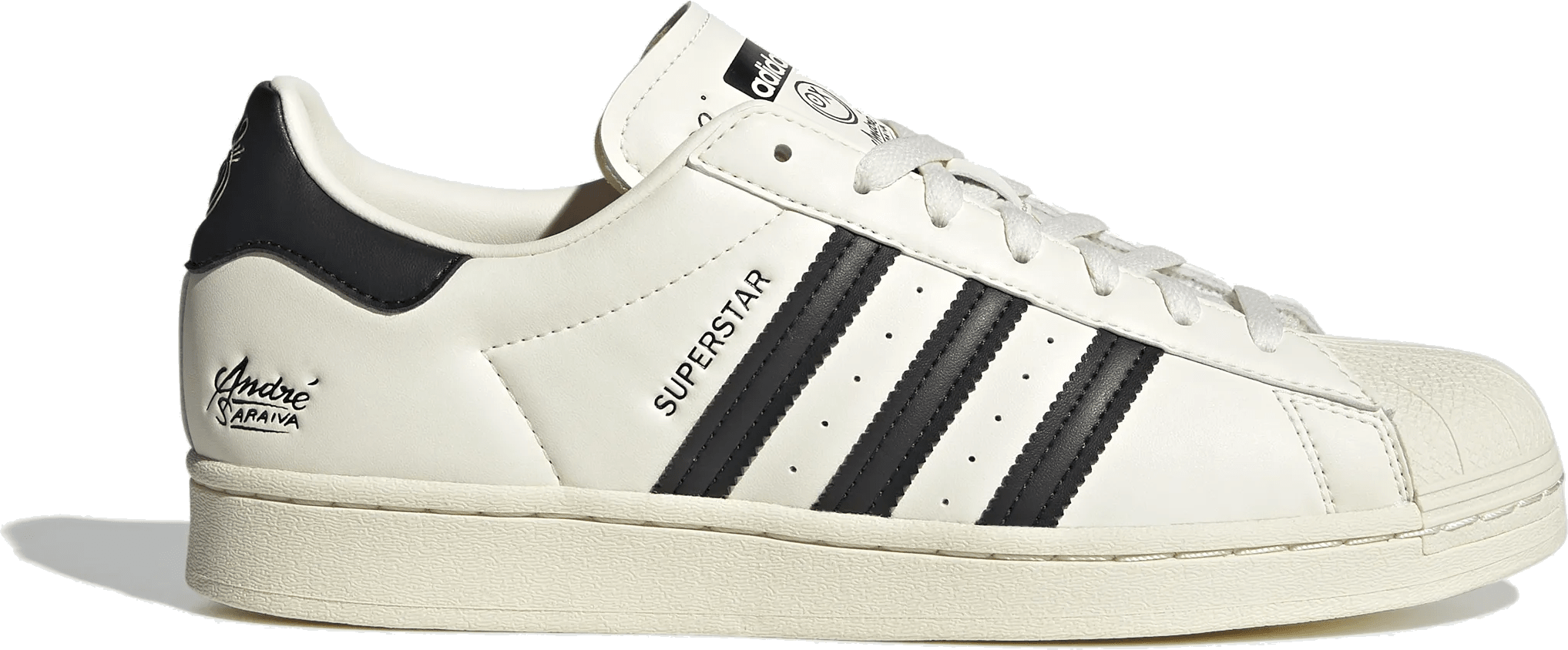 adidas Superstar Andre Saraiva Chalk White Black