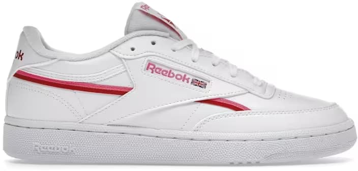 Reebok Club C 85 Vegan White Atomic Pink (W)