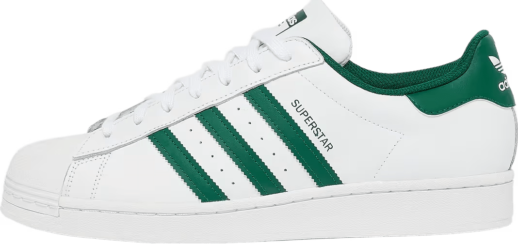 adidas Superstar White Collegiate Green