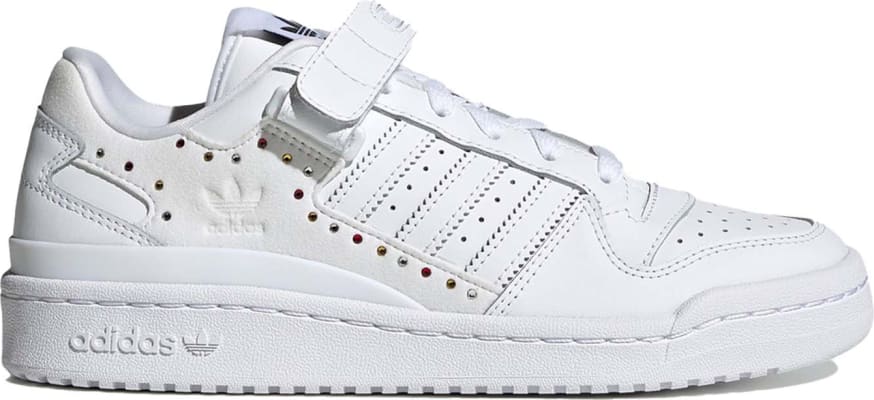 adidas Forum Low Cloud White Swarovski Multi Color (W)