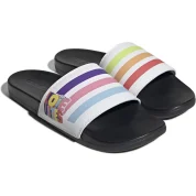 adidas Adilette Comfort Sandals Cloud White Semi Turbo Pulse Amber