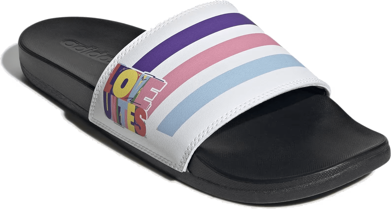 adidas Adilette Comfort Sandals Cloud White Semi Turbo Pulse Amber