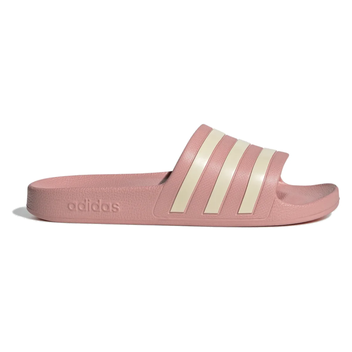 adidas Adilette Aqua Slides Wonder Mauve Wonder White