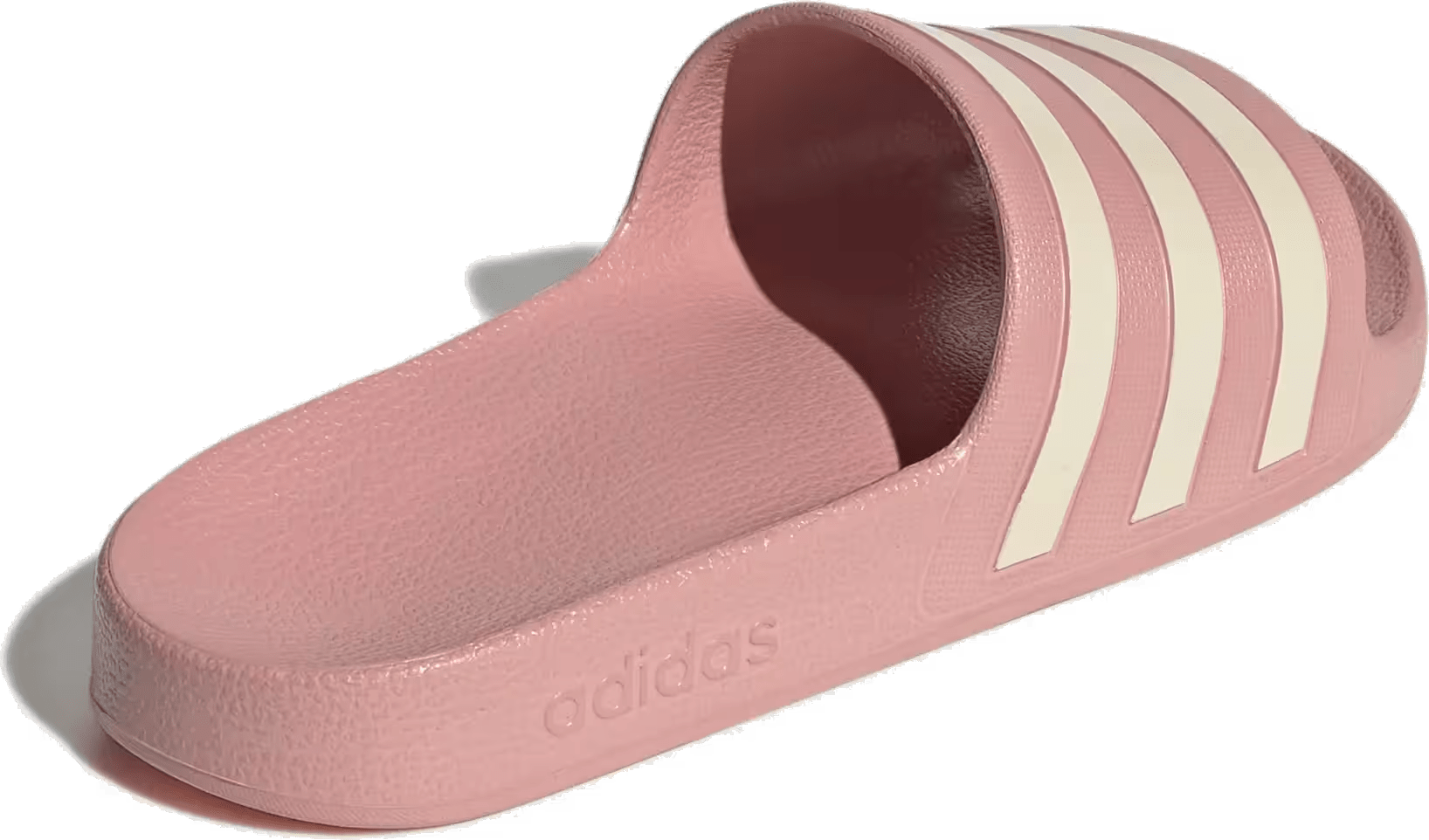 adidas Adilette Aqua Slides Wonder Mauve Wonder White