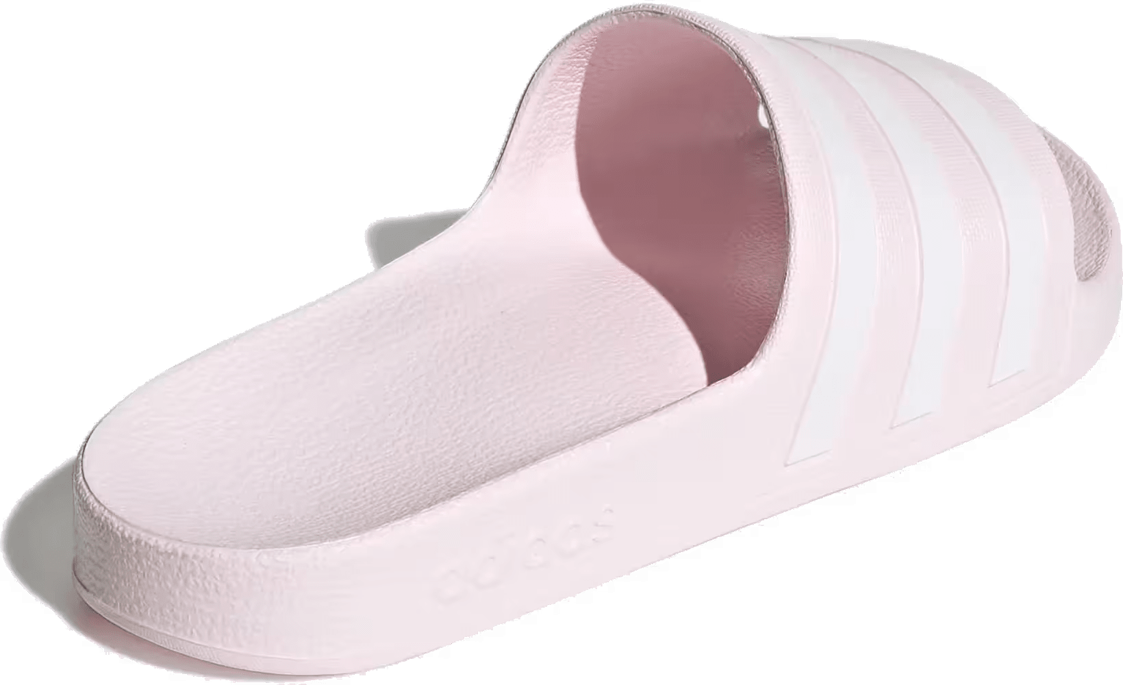 adidas Adilette Aqua Slides Almost Pink Cloud White