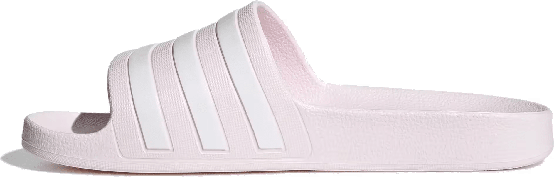 adidas Adilette Aqua Slides Almost Pink Cloud White