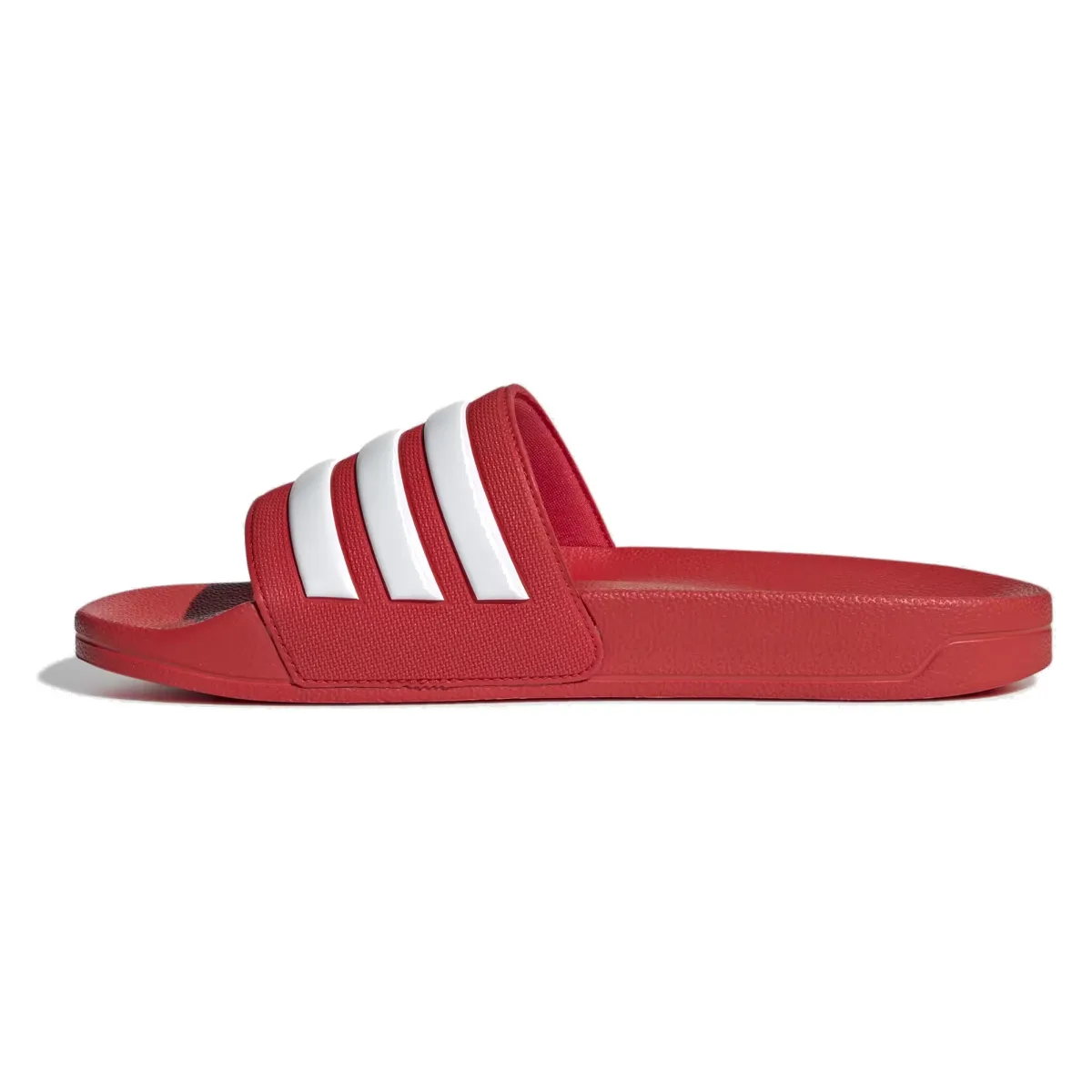 adidas Adilette Shower Slides Vivid Red Cloud White