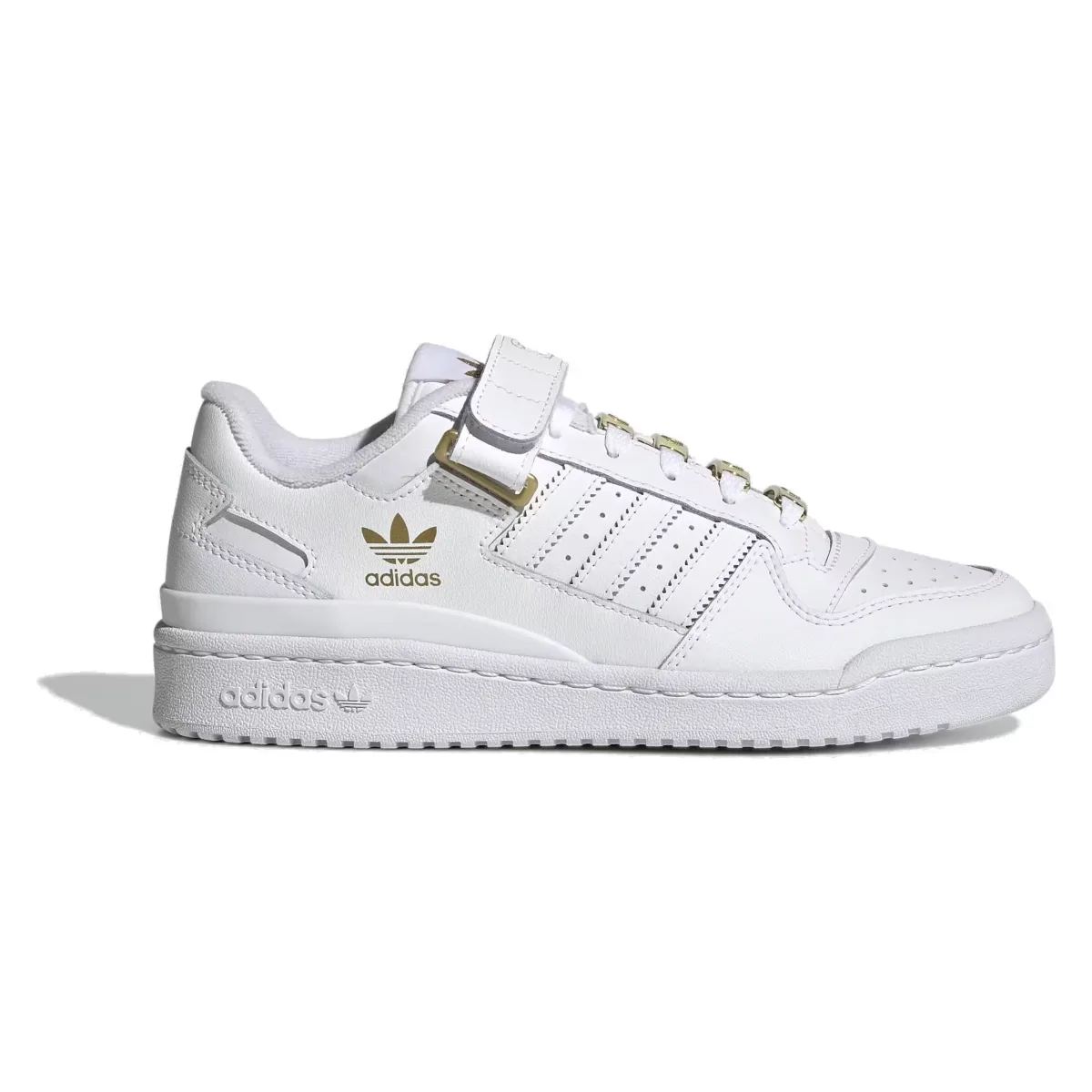adidas Forum Low Cloud White Gold Metallic (Women's)