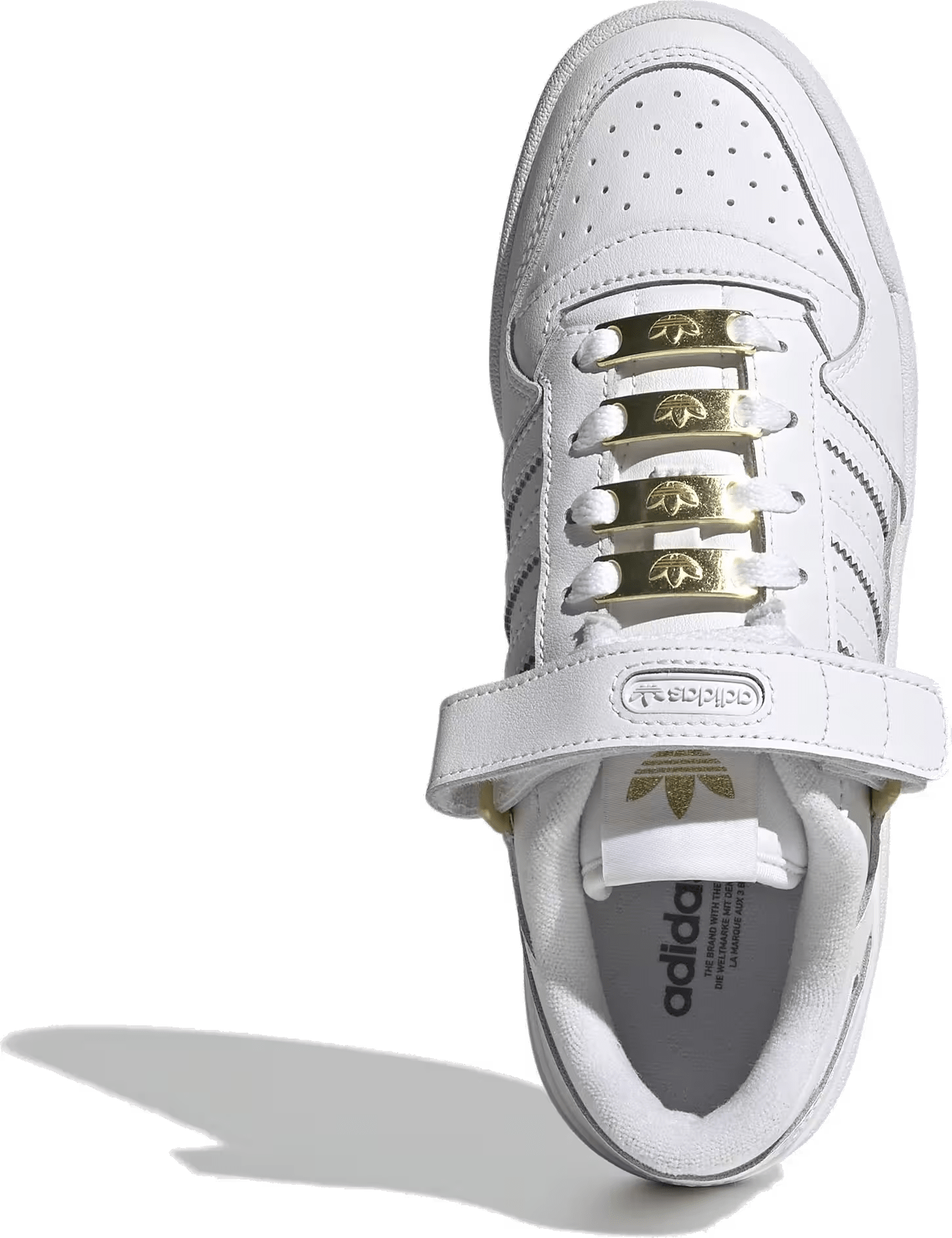 adidas Forum Low Cloud White Gold Metallic (Women's)