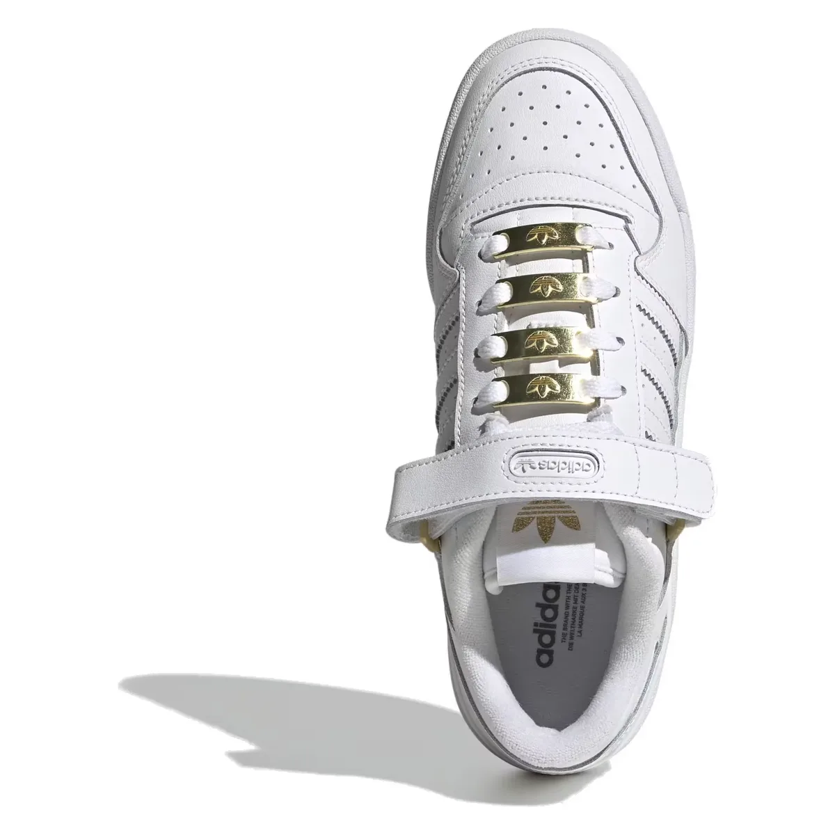 adidas Forum Low Cloud White Gold Metallic (Women's)