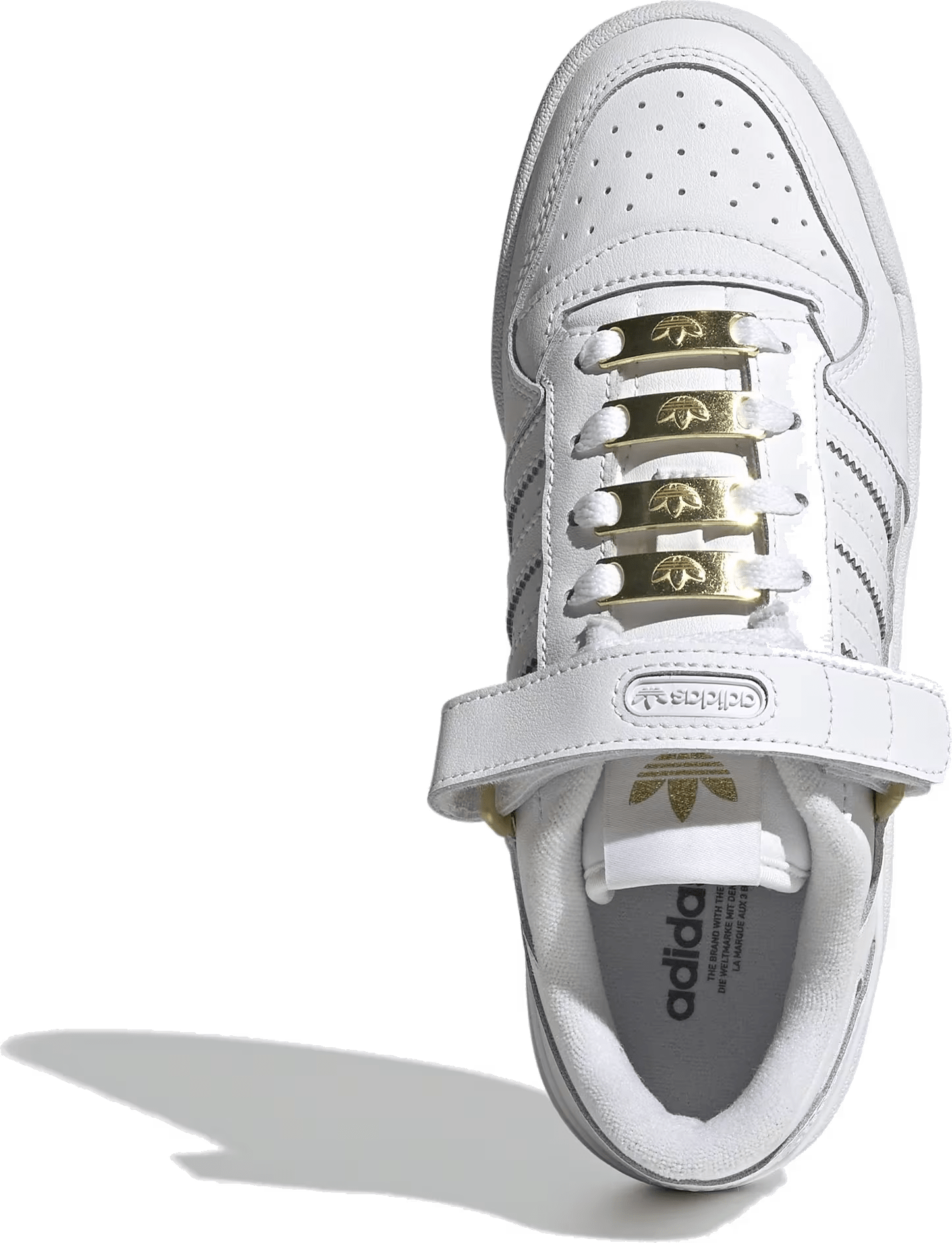 adidas Forum Low Cloud White Gold Metallic (Women's)